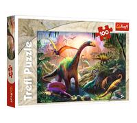 Rompecabezas de dinosaurios de 100 piezas - TREFL