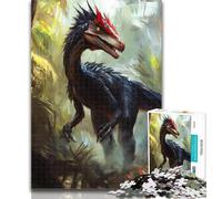 Rompecabezas de Dinosaurios de 1000 Piezas para Adultos, Entrena tu Cerebro y Tus Manos, Regalo de cumpleaños, 50x75cm