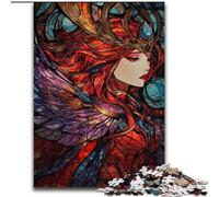 Rompecabezas de diosas de vitrales para Adultos y Adolescentes Un Juego desafiante Ideal para Regalar a Toda la Familia (26x38cm)