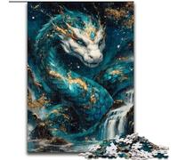 Rompecabezas de dragón Misterioso para Adultos, 1000 Piezas, Juegos educativos, decoración del hogar, (50x75cm)