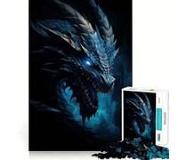 Rompecabezas de dragón neón difícil para Adultos, 1000 Piezas, Juguete de Tren lógico, Momento de Paz, Corte Suave, Regalo Premium (50x75cm)