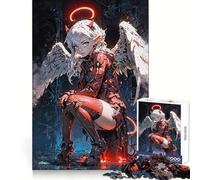 Rompecabezas de Dualidad Angélica para Adultos 1000 Piezas para Entrenar la Memoria Tiempo Bien invertido Bordes precisos (50x75cm)