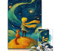 Rompecabezas de El Principito para Adultos y Adolescentes, 1000 Piezas, Juego desafiante, Juguetes Cada Pieza es única Diversión Familiar desafiante, 50x75cm