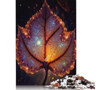 Rompecabezas de El Universo en una Hoja para Adultos, desafiante y Estimulante, para Mujeres y Hombres, 1000 Piezas (75 x 50 cm)