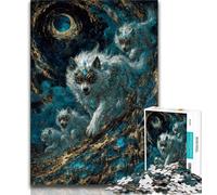 Rompecabezas de Elefantes misteriosos para Adultos Ayuda a ejercitar el Cerebro Juguetes adictivos para Cultivar la Paciencia y la interacción Entre Padres e Hijos 38x26cm