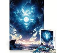 Rompecabezas de energía misteriosa para Adolescentes, 1000 Piezas, Juguete de lógica Fuerte, diversión compartida, Bordes Transparentes, Regalo Encantador (50x75cm)