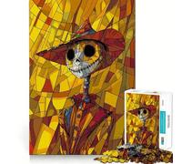 Rompecabezas de espantapájaros de 1000 Piezas para Adolescentes Juguete Educativo y Divertido Diseño Compacto 38x52cm