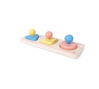 Rompecabezas de espejos Montessori Hape | Juguete sensorial educativo con efectos de color para beb s a partir de 10 meses