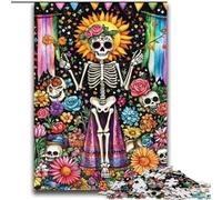 Rompecabezas de Esqueletos no Muertos para Adultos, 2000 Piezas, un Regalo desafiante y difícil para Toda la Familia 70x100cm