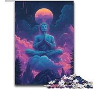 Rompecabezas de estatuas de Buda de 2000 Piezas para Adolescentes, un Regalo desafiante y difícil para Toda la Familia (70x100cm)