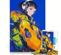Rompecabezas de Estilo Anime futurista para Adultos,1000 Piezas,Entrenamiento Mental,Piezas sin Rebabas,Corte Limpio,Actividad para Compartir en Familia (50x75cm)