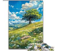 Rompecabezas de Estilo japonés de 1000 Piezas para Adultos y Adolescentes Un Juego desafiante y Familiar para Padres e Hijos (50x75cm)