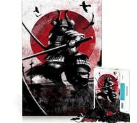 Rompecabezas de Estilo japonés samurái para Adolescentes, 1000 Piezas, Juguete para ejercitar la Mente, Arte para Relajarse, (38x52cm)