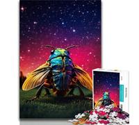 Rompecabezas de Estrellas e Insectos para Adolescentes, Ideal para Pasar el rato en casa con Piezas aleatorias Que se entrelazan (tamaño 75x50cm)