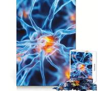 Rompecabezas de Estructura Celular neuronal para Adolescentes, 1000 Piezas, Juguete de lógica, diversión Familiar, Corte de precisión, (38x26cm)