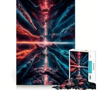 Rompecabezas de Estructura Espacial difícil para Adultos, 1000 Piezas, Recuerdo, Mejora, Suave, Relajante, Corte Claro, 38x52cm