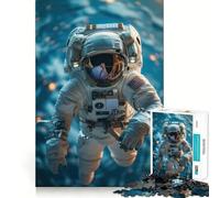 Rompecabezas de exploración Espacial para Adultos, 1000 Piezas, Grupo de Habilidades mentales, Joya, Calidad, Borde, colección artística (38x52cm)