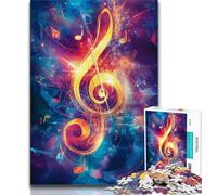 Rompecabezas de fantasía con símbolos ingleses para Adultos 1000 Piezas Ideal para Adultos y Adolescentes Juego desafiante y Familiar para interactuar Entre Padres e Hijos (26x38cm)