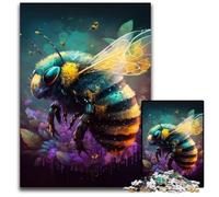 Rompecabezas de fantasía de Abejas para Adultos, 1000 Piezas, Ideal para Parejas, Navidad, Año Nuevo y San Valentín, 50x75cm/19,68x29,52 Pulgadas.