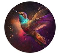 Rompecabezas de fantasía de colibrí de 1000 Piezas para Adultos, de cartón, Juego Interactivo Familiar, Regalo Artesanal con Ilustraciones Coloridas, 67,5 x 67,5 cm