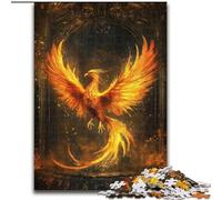 Rompecabezas de fantasía de Fénix de 1000 Piezas para Adultos, un Juego desafiante Cada Pieza es única Diversión Familiar desafiante 50x75cm