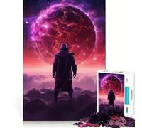 Rompecabezas de fantasía de nigromante de 1000 Piezas para Adolescentes Ayuda a Mejorar la Memoria Diseño fácil de armar Regalo conmovedor (50x75cm)