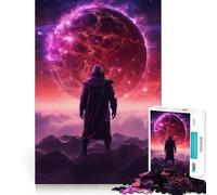 Rompecabezas de fantasía de nigromante para Adultos, 1000 Piezas, Think Toy, diversión Tranquila, Corte Limpio, Pieza de Arte Fino (38x26cm)