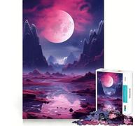 Rompecabezas de fantasía Espacial de 1000 Piezas para Adultos Juguete Inteligente para Toda la Familia Pieza de Arte de Corte preciso (38x52cm)