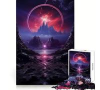 Rompecabezas de fantasía Espacial difícil para Adultos, 1000 Piezas, Juguete de lógica Pura, Actividad para el hogar, Corte Limpio, Bonito Regalo (50x75cm)