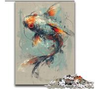 Rompecabezas de fantasía Koi de 2000 Piezas para Adolescentes, un Regalo desafiante y difícil para Toda la Familia (70x100cm)