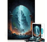 Rompecabezas de fantasía Mundos Místicos para Adultos, 1000 Piezas Fortalece la Memoria Diversión Relajante Borde de Calidad Regalo Ideal para Festivales (38x52cm)