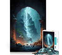Rompecabezas de fantasía Mundos Místicos para Adultos, 1000 Piezas, Juguete de lógica Resistente, Tiempo en Familia, Bordes definidos, Regalo Ideal (50x75cm)