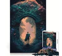 Rompecabezas de fantasía Mundos Místicos para Adultos, 1000 Piezas, Juguete para ejercitar la Mente, Alivio del estrés, diseño para armar, Regalo Encantador (38x26cm)