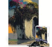 Rompecabezas de fantasía Natural para Adultos, 1000 Piezas, Juguete para ejercitar la Mente, diversión en Interiores, Corte de precisión, Regalo navideño (50x75cm)