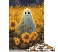 Rompecabezas de Fantasmas de Halloween para Adultos, 1000 Piezas, para Adultos y Adolescentes a Partir de 12 años, Regalo de Nochebuena, 1000 Piezas (38 x 26 cm)