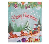 Rompecabezas de Feliz Navidad Just Smarty de 46 piezas para ni os de 4, 5, 6, 7 y 8 a os con divertidas formas y bandeja. Divertido juguete educa