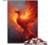 Rompecabezas de Fénix Mágico de 1000 Piezas para Adolescentes, Juguete Educativo Intelectual descompresor, Juego Educativo para cumpleaños y Navidad (26x38cm)