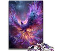 Rompecabezas de Fénix Misterioso para Adultos, 1000 Piezas, Juego desafiante y Familiar, decoración de Pared, cumpleaños y Navidad (38x26cm)