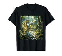 Rompecabezas de figura angélica de fantasía Camiseta