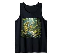 Rompecabezas de figura angélica de fantasía Camiseta sin Mangas