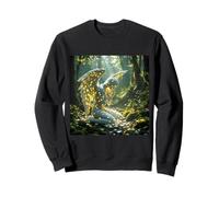 Rompecabezas de figura angélica de fantasía Sudadera