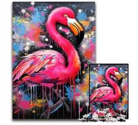 Rompecabezas de Flamenco de 1000 Piezas. Rompecabezas Imposible para Adultos. Ideal para Adolescentes y coleccionistas. Regalo de Viaje. Actividad Familiar. 50x75cm/19,68x29,52 Pulgadas.