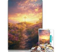 Rompecabezas de Flores Cruzadas para Adolescentes, 1000 Piezas, Juguete Educativo Intelectual descompresor, Regalo de Amigo Secreto, 38x26cm