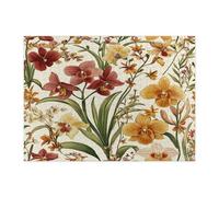 Rompecabezas de flores de orquídeas de primavera para adultos, 500 piezas, rompecabezas de madera vintage con flores silvestres, decoración impresa estética para creatividad