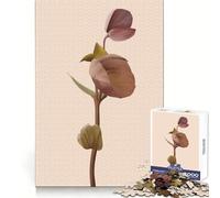 Rompecabezas de Flores de orquídeas para Adultos,1000 Piezas,para ejercitar la Memoria,Entretenimiento,Cierre Seguro,Regalo Creativo (50x75cm)