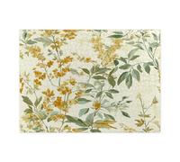 Rompecabezas de flores de varilla dorada de primavera para adultos, 500 piezas, rompecabezas de madera vintage con flores silvestres, decoraciones impresas estéticas para fiestas