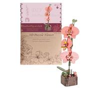 -Rompecabezas de flores, Juego de floricultura | Rompecabezas de Madera | Para Niños Pantalla De Estante Punto Central De Mesa Proyecto Familiar Actividad En Aula Con Diseño De Estructura