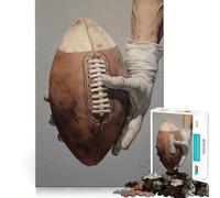 Rompecabezas de fútbol Americano para Adultos,1000 Piezas,Juego para estimular la Mente,diseño Ajustado sin Huecos,Regalo de cumpleaños,Juguete para ejercitar el Cerebro (50x75cm)