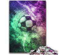 Rompecabezas de fútbol de 2000 Piezas para Adultos y Adolescentes Ayuda a ejercitar el Cerebro Juguetes adictivos para Cultivar la Paciencia Un Gran Regalo (70x100cm)