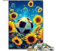 Rompecabezas de fútbol para Adolescentes, Juego desafiante, Juguetes, decoración de Pared, cumpleaños y Navidad (tamaño 26x38cm)